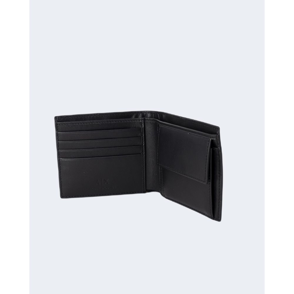 Armani Exchange Black Leather Wallet - Image 4