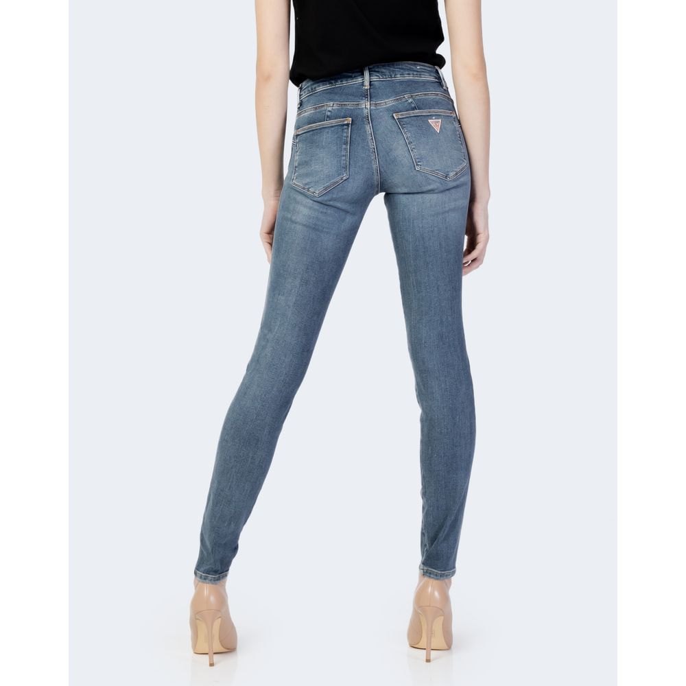 Guess Blue Cotton Skinny Jeans - Image 4