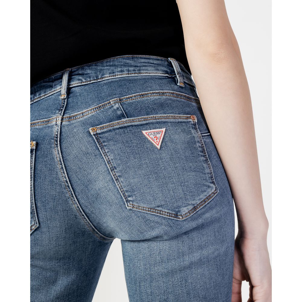Guess Blue Cotton Skinny Jeans - Image 5