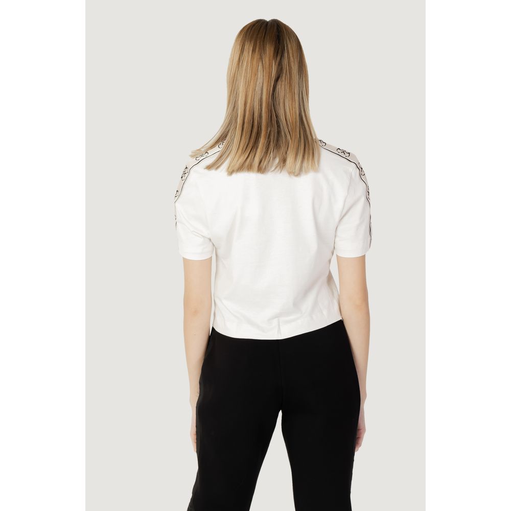 Guess Active Cream Cotton T-Shirt - Image 4