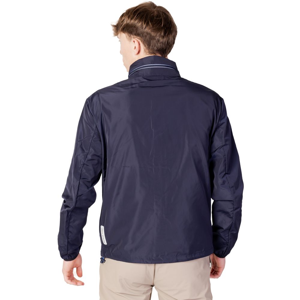 Armani Exchange Blue Polyester Shell Jacket - Image 2