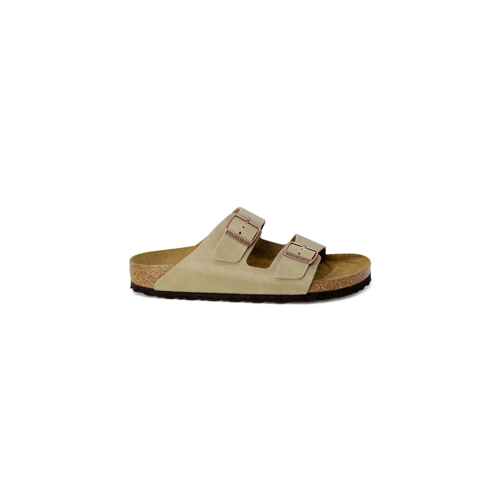 Birkenstock Beige Synthetic Slippers - Image 3