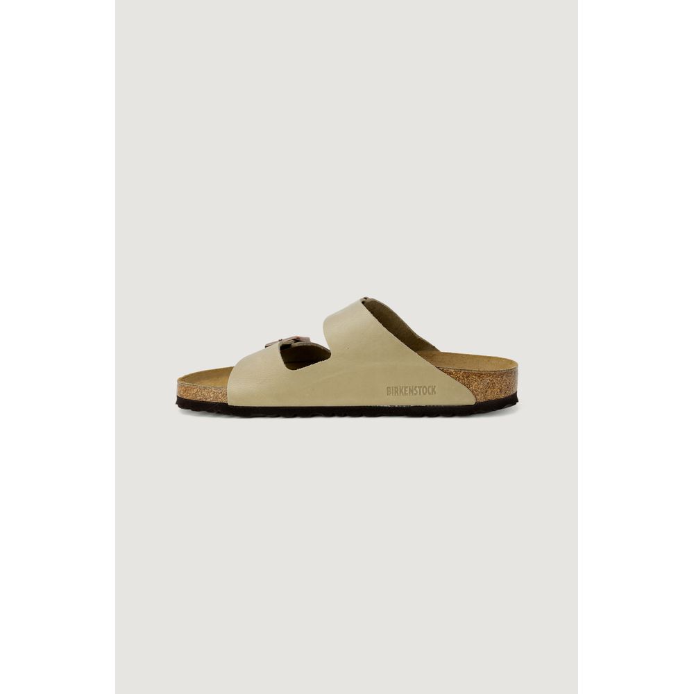 Birkenstock Beige Synthetic Slippers - Image 4