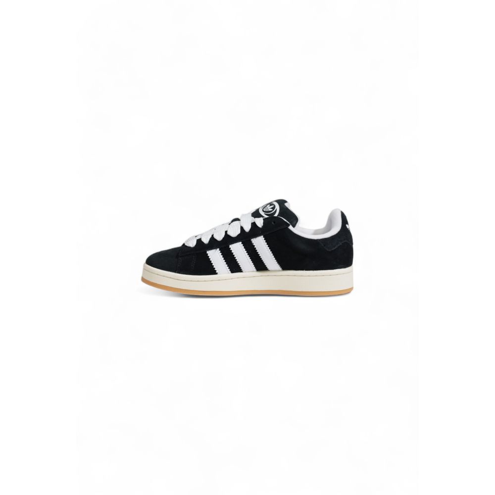 Adidas Black Suede Leather Sneaker - Image 3