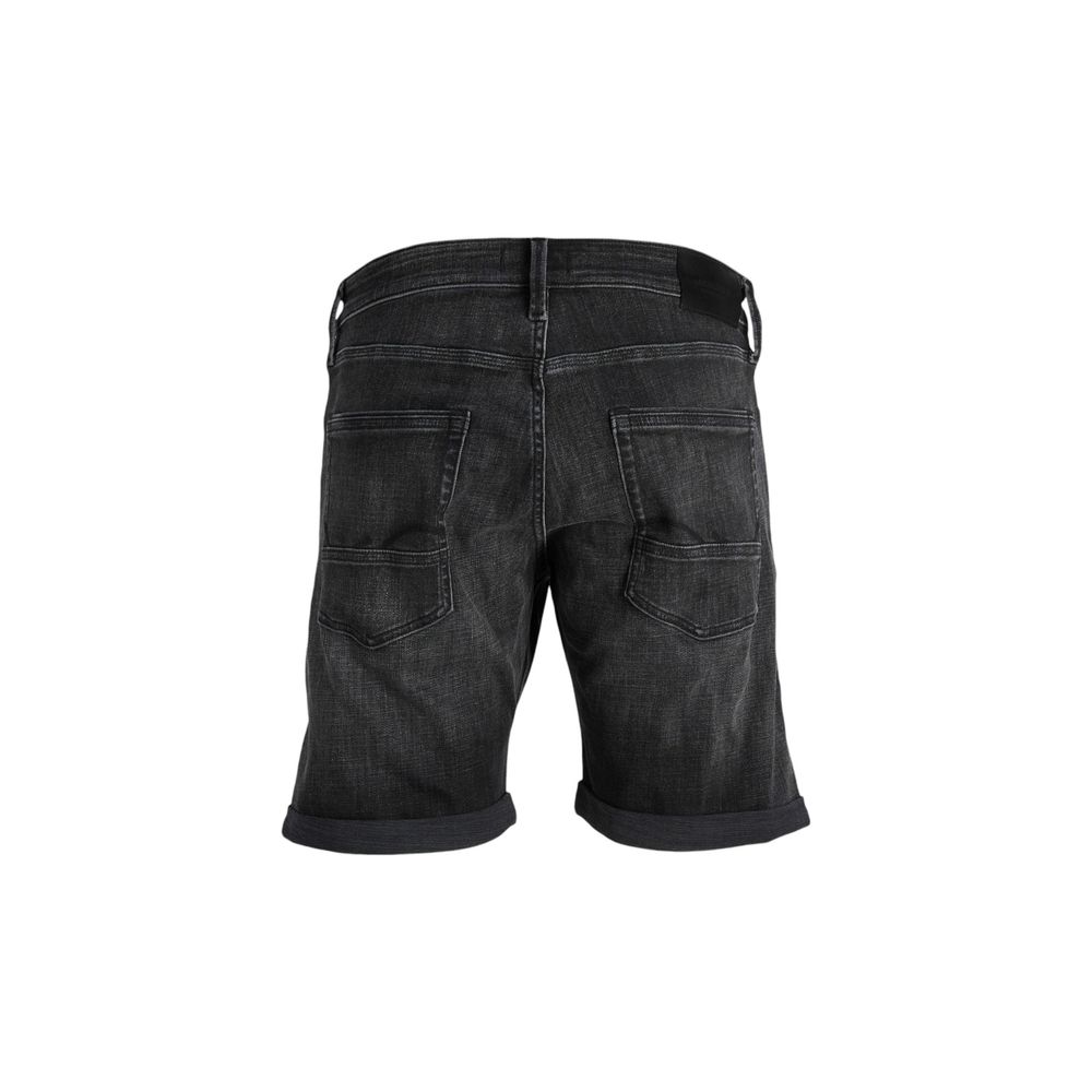 Jack Jones Black Cotton Bermuda - Image 2