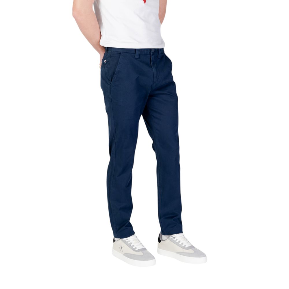 Tommy Hilfiger Jeans Blue Cotton Skinny Pants - Image 3