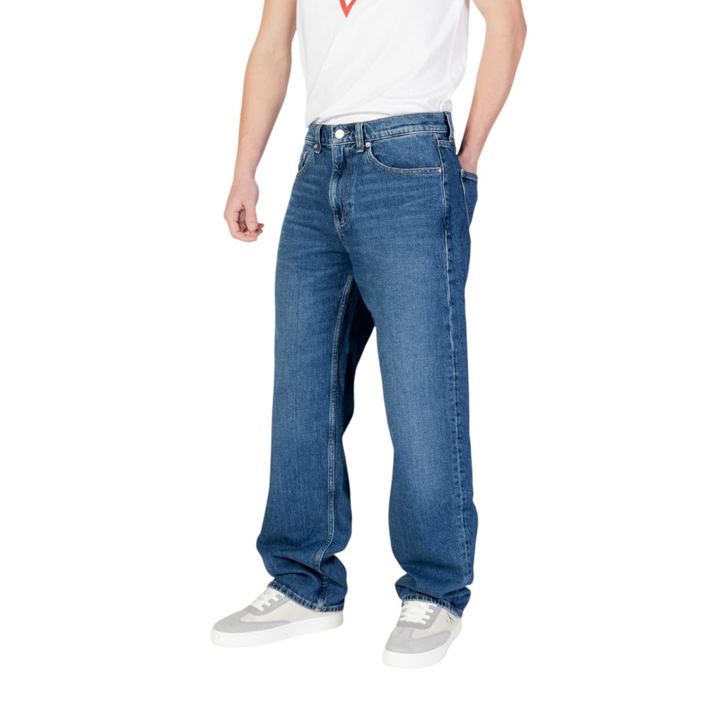 Tommy Hilfiger Jeans Blue Recycled Cotton Relaxed Fit Jean - Image 2