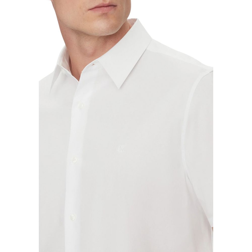 Calvin Klein White Organic Cotton Shortsleeve - Image 4