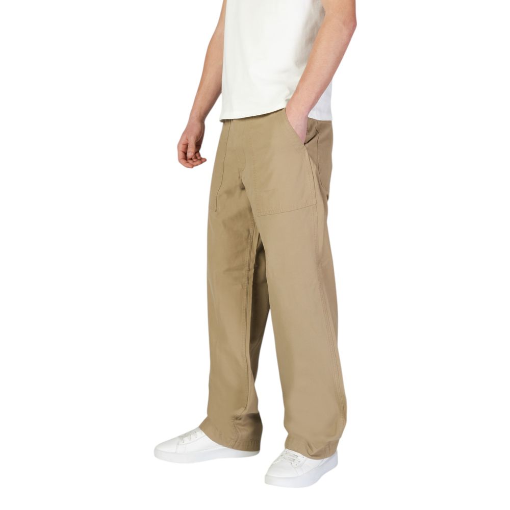 Jack Jones Beige Cotton Casual Pants - Image 2