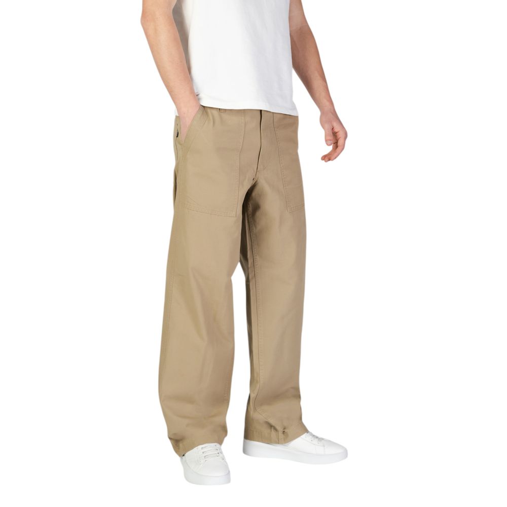 Jack Jones Beige Cotton Casual Pants - Image 3