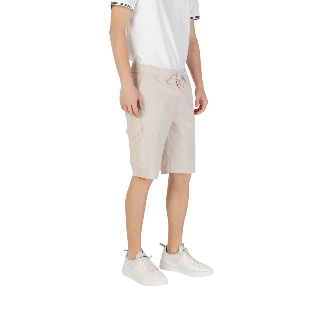 Hugo Boss Beige Polyester Bermuda Shorts - Image 4