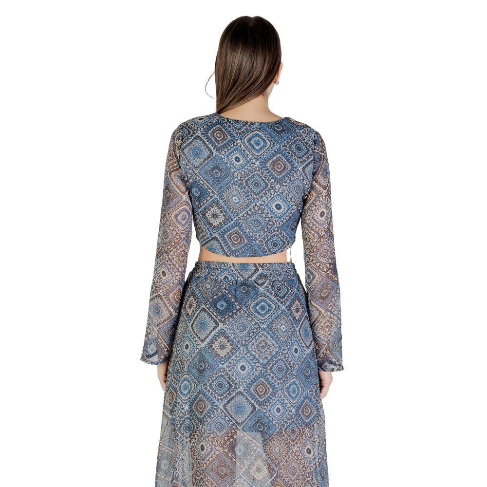 Only Blue Recycled Polyester Top - Image 2