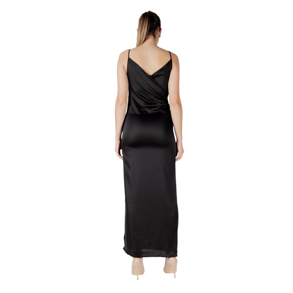 Only Black Recycled Polyester Long Dress - Image 2