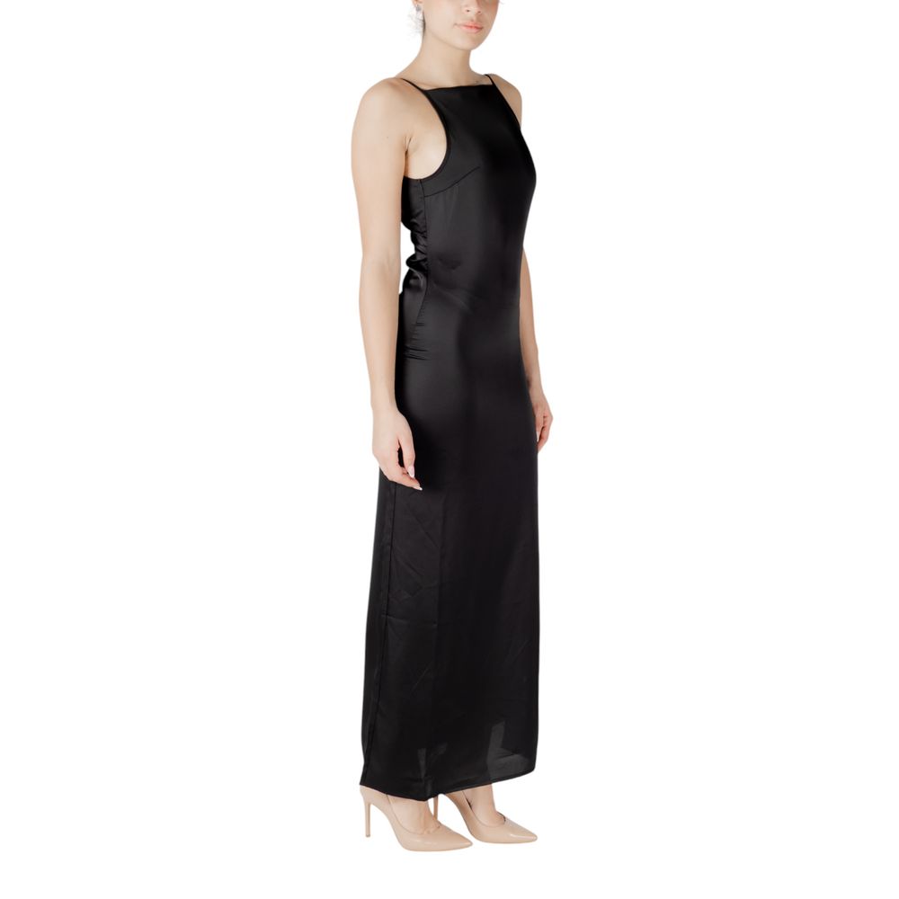 Only Black Recycled Polyester Long Dress - Image 4