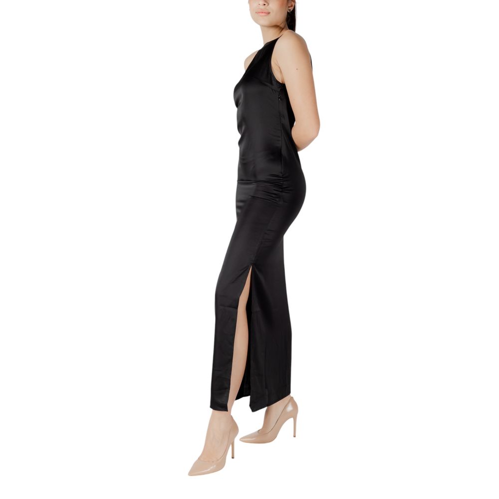 Only Black Recycled Polyester Long Dress - Image 5