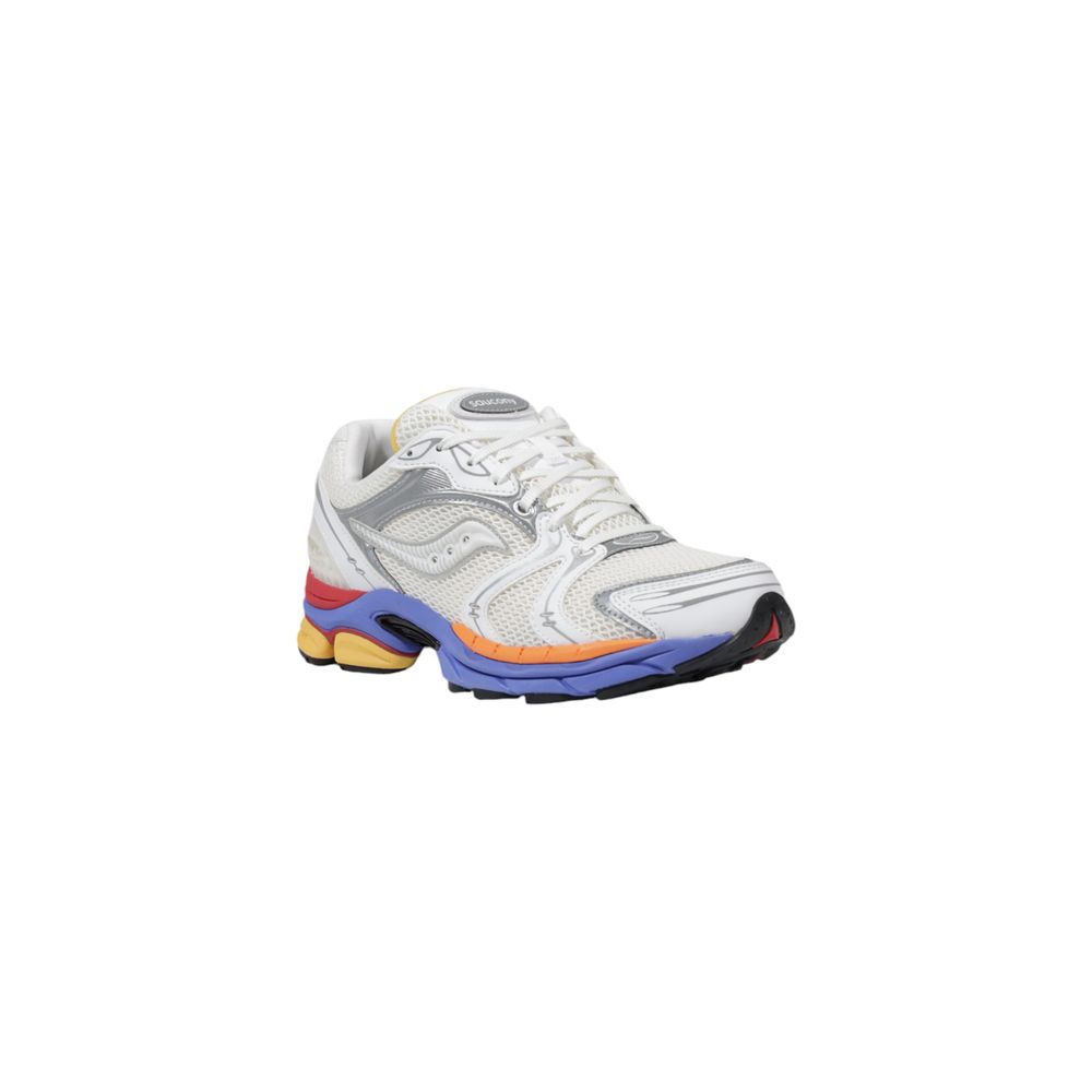 Saucony White Synthetic Athletic Sneakers - Image 2