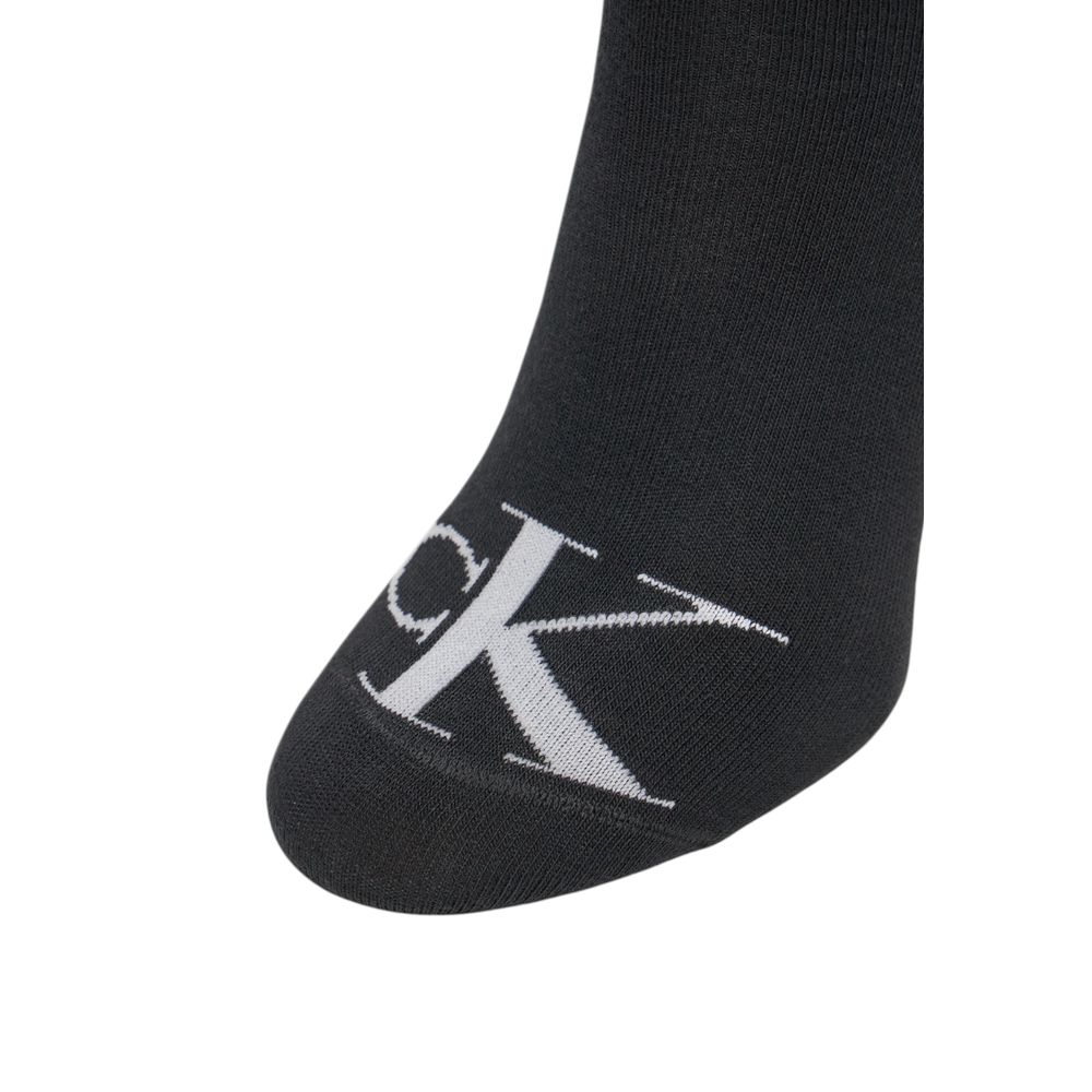 Calvin Klein Jeans Black Cotton Sock - Image 2