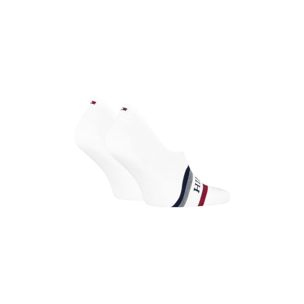 Tommy Hilfiger White Cotton Sock - Image 2