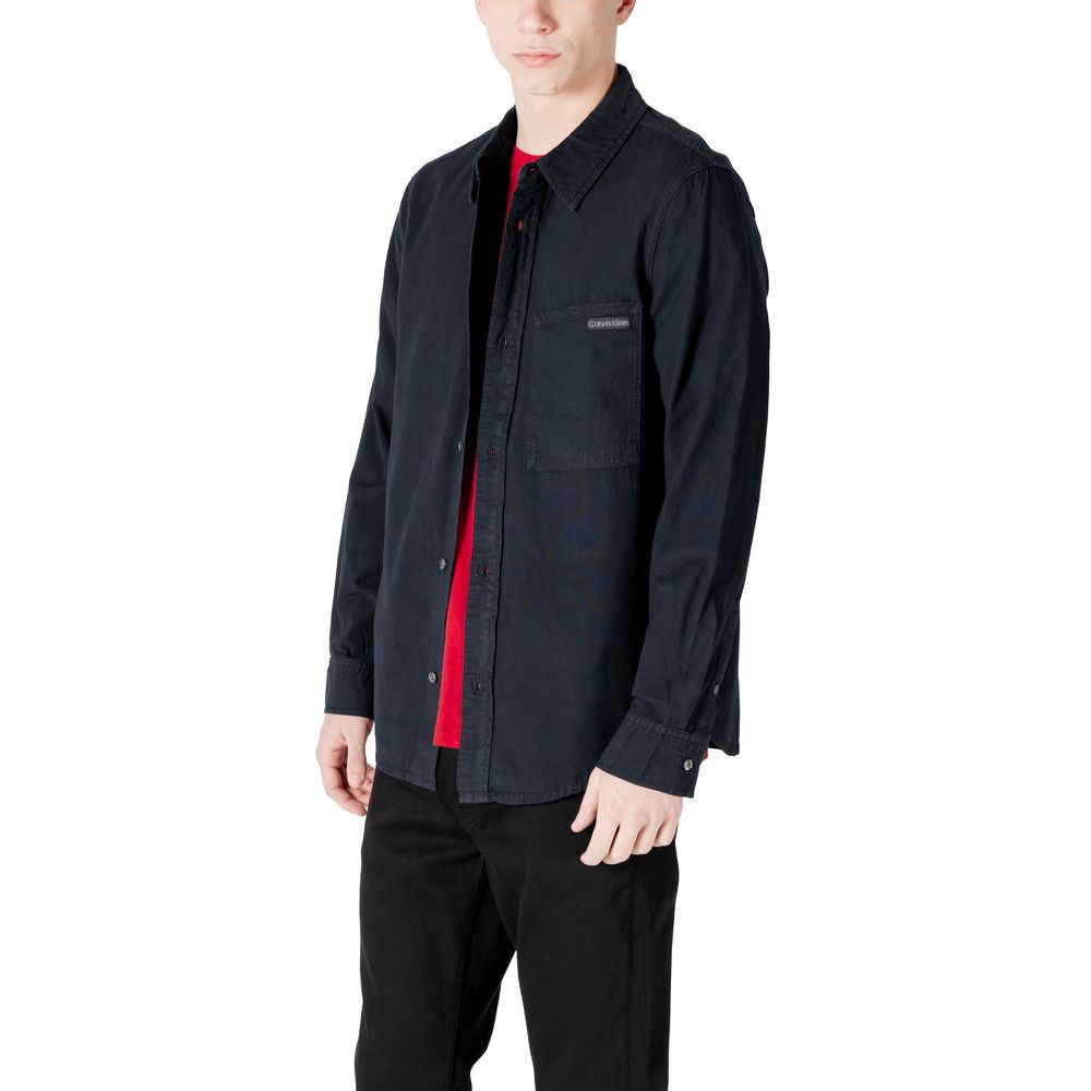 Calvin Klein Jeans Black Cotton Shirt - Image 4