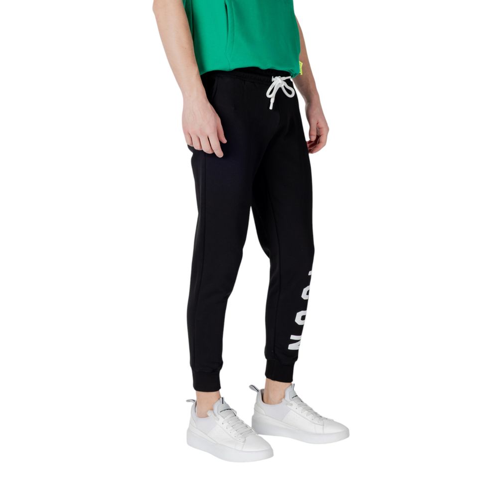 Icon Black Cotton Joggers (Workout Pants) - Image 4
