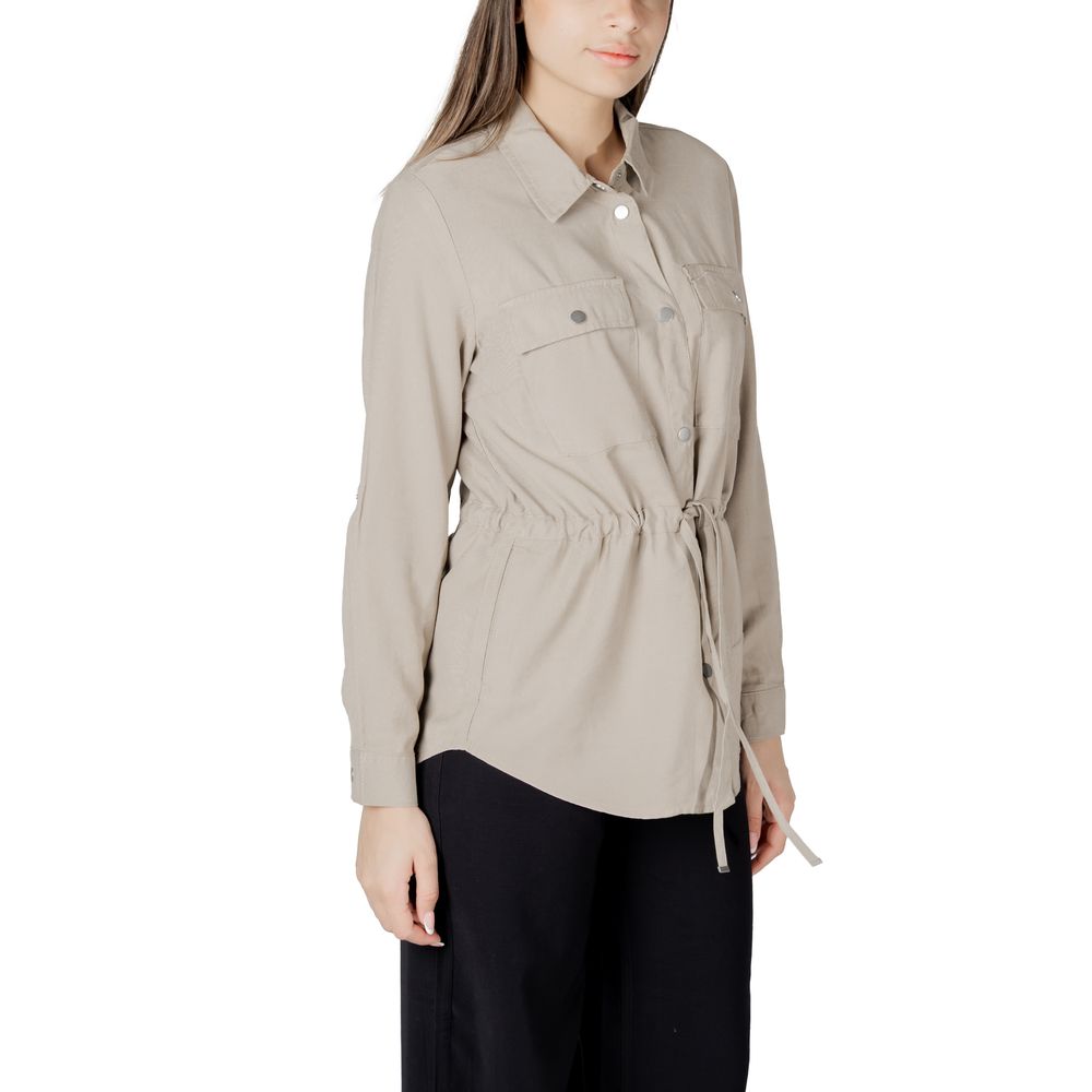 Only Beige Viscose Blouse - Image 3
