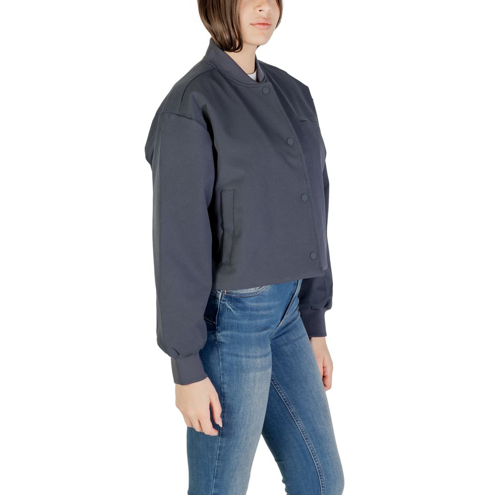 Calvin Klein Jeans Gray Recycled Polyester Bomber - Image 4