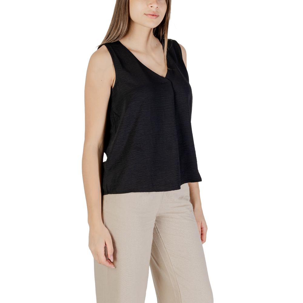 Only Black Recycled Polyester Tank Tops - Image 3