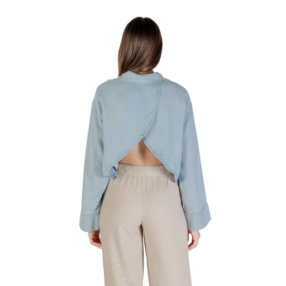 Only Light Blue Lyocell Blouse - Image 2