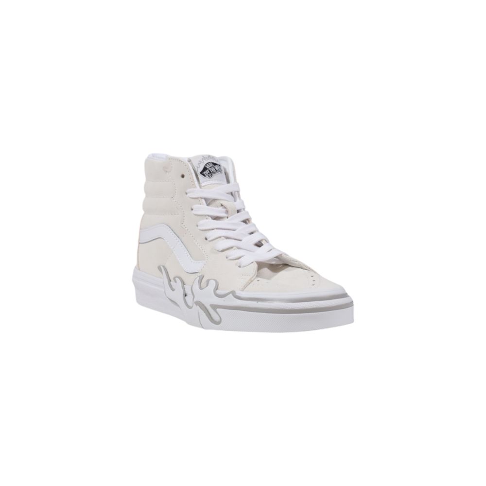 Vans White Suede Leather High Top Sneakers - Image 2
