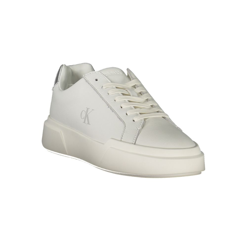 Calvin Klein Bianco Polyurethane Women Sneaker - Image 2