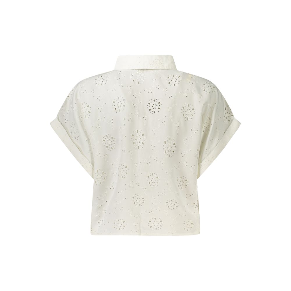 Guess Jeans White Lyocell Shirt - Image 2
