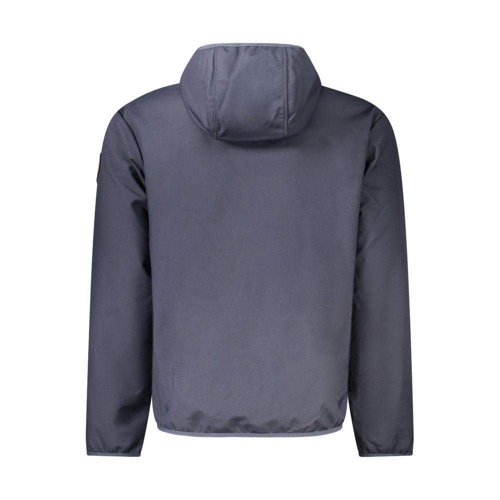 Napapijri Blu Polyester Men's Jacket - Image 2