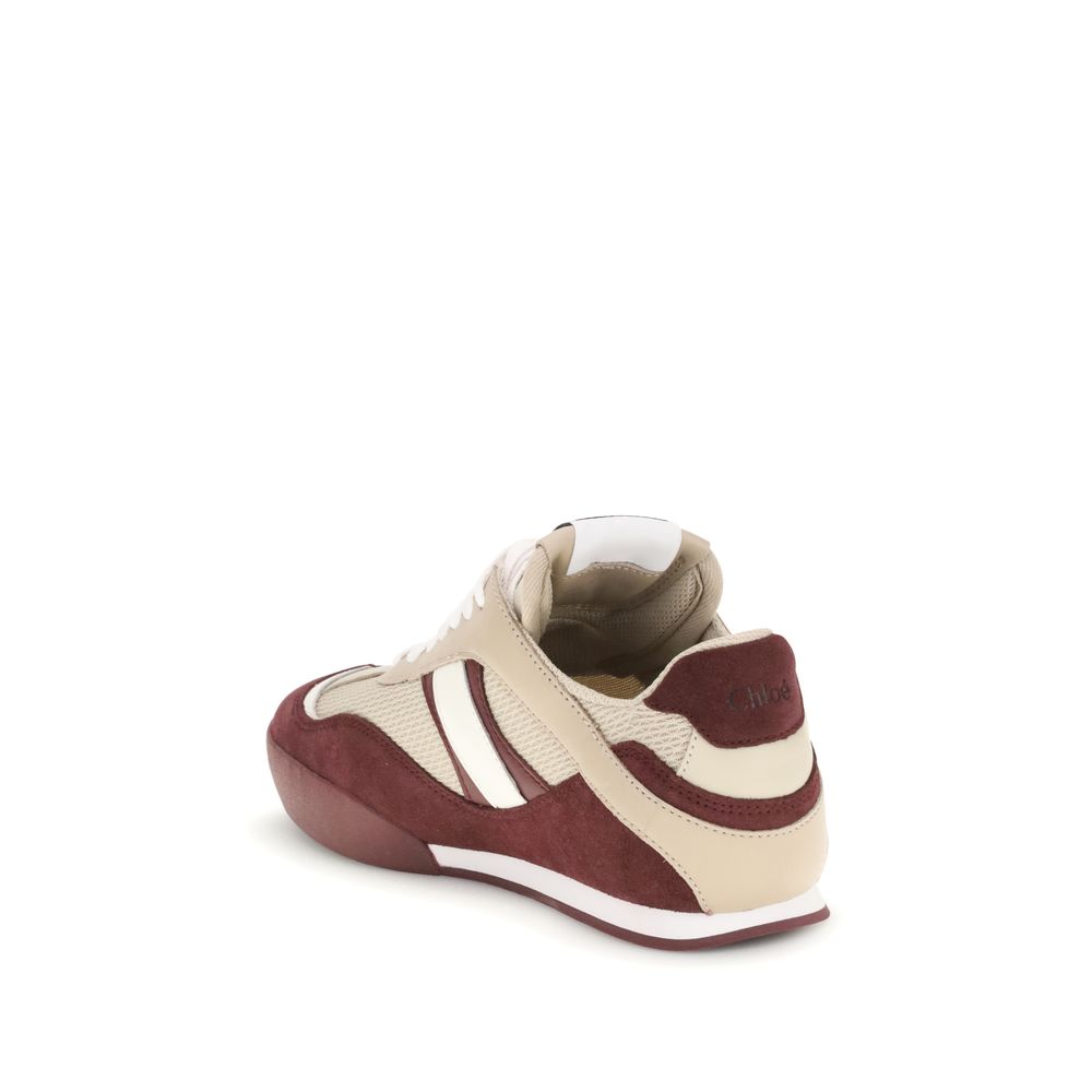 ChloƩ Multicolor Calf Leather Bos Taurus Athletic Sneakers - Image 3