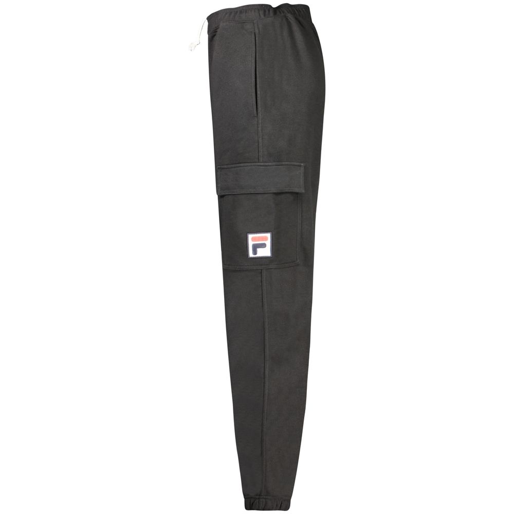Fila Black Cotton Pant - Image 3