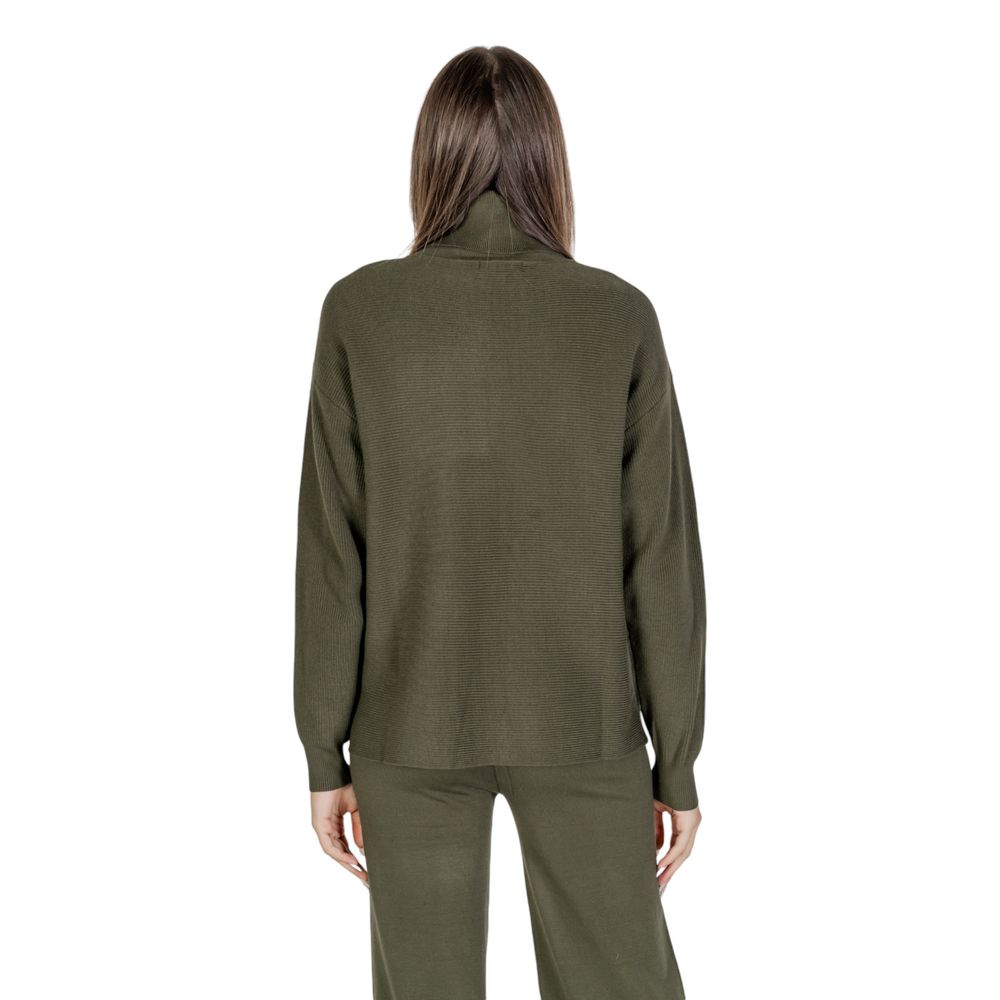 Cleré Green Viscose Turtleneck - Image 2