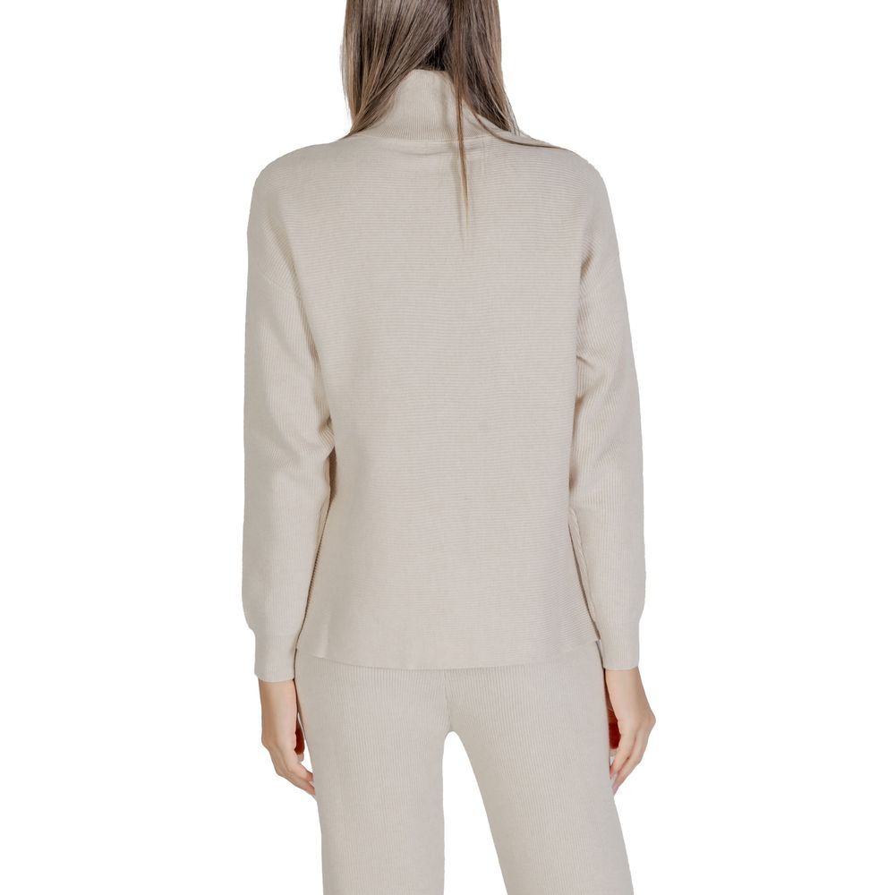 Cleré Beige Viscose Turtleneck - Image 2