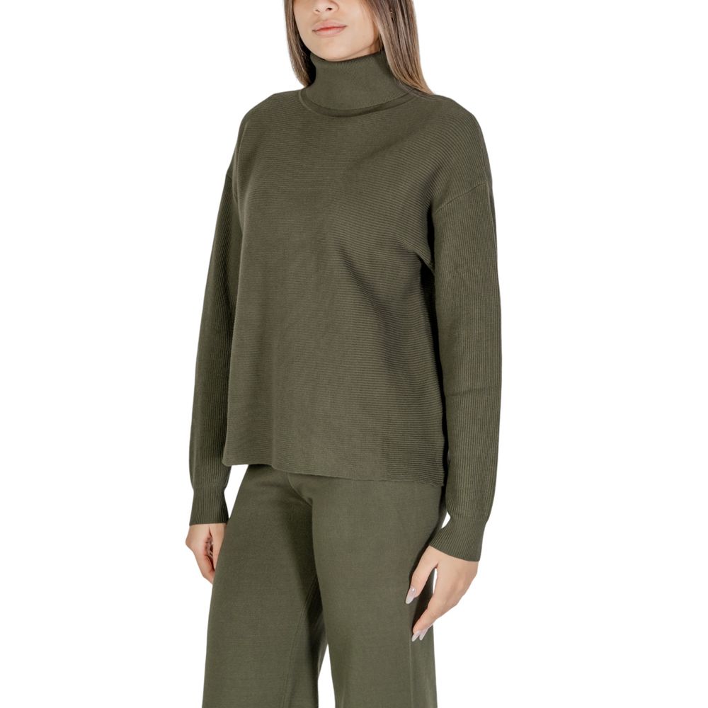 Cleré Green Viscose Turtleneck - Image 4