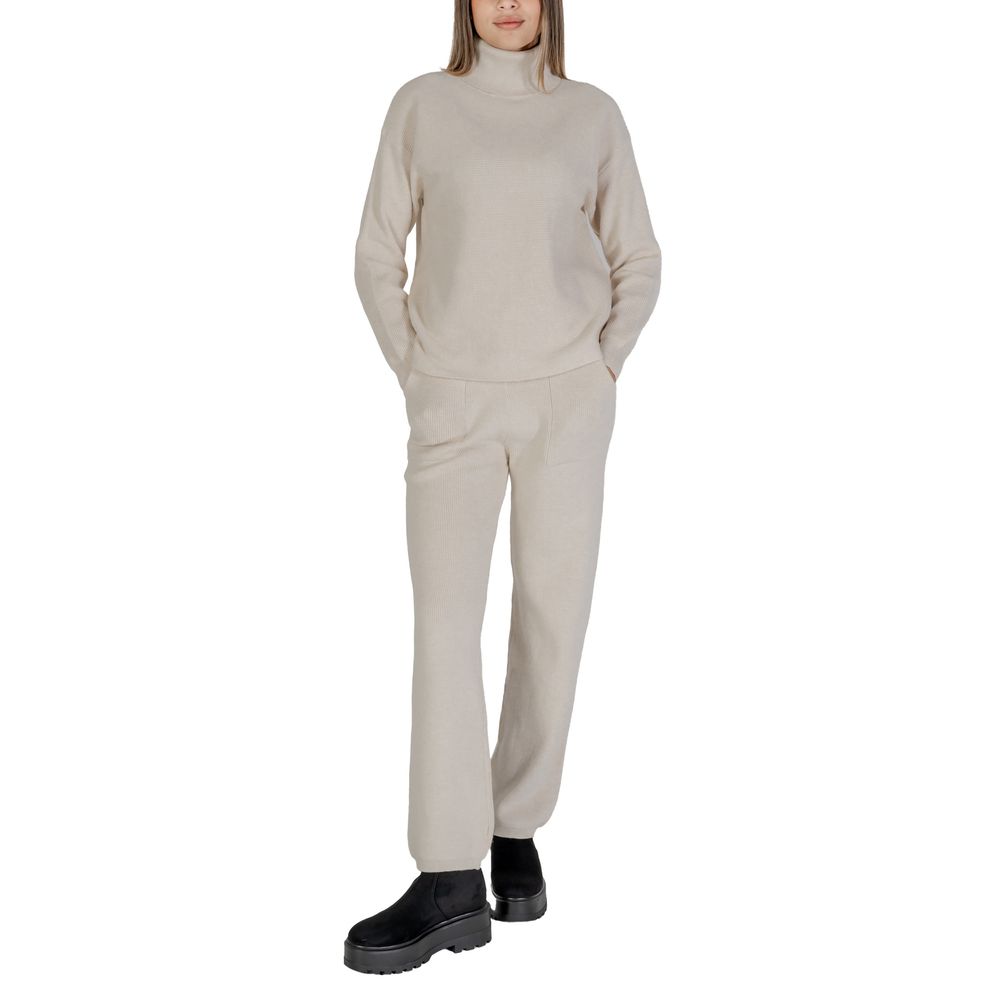 Cleré Beige Viscose Turtleneck - Image 5