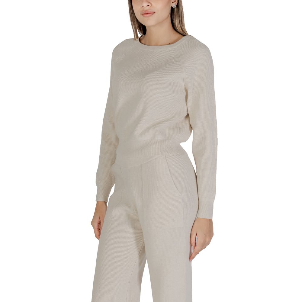 Cleré Beige Viscose Sweater - Image 3