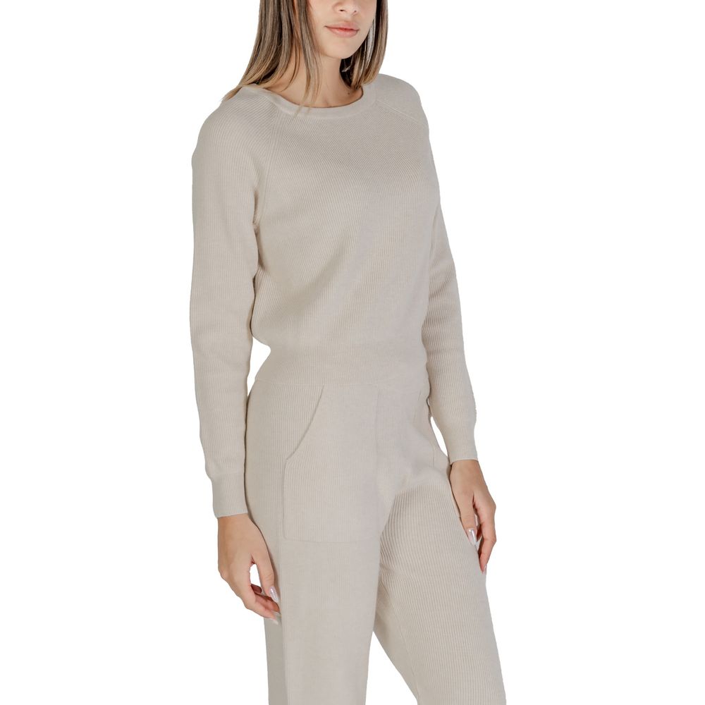 Cleré Beige Viscose Sweater - Image 4