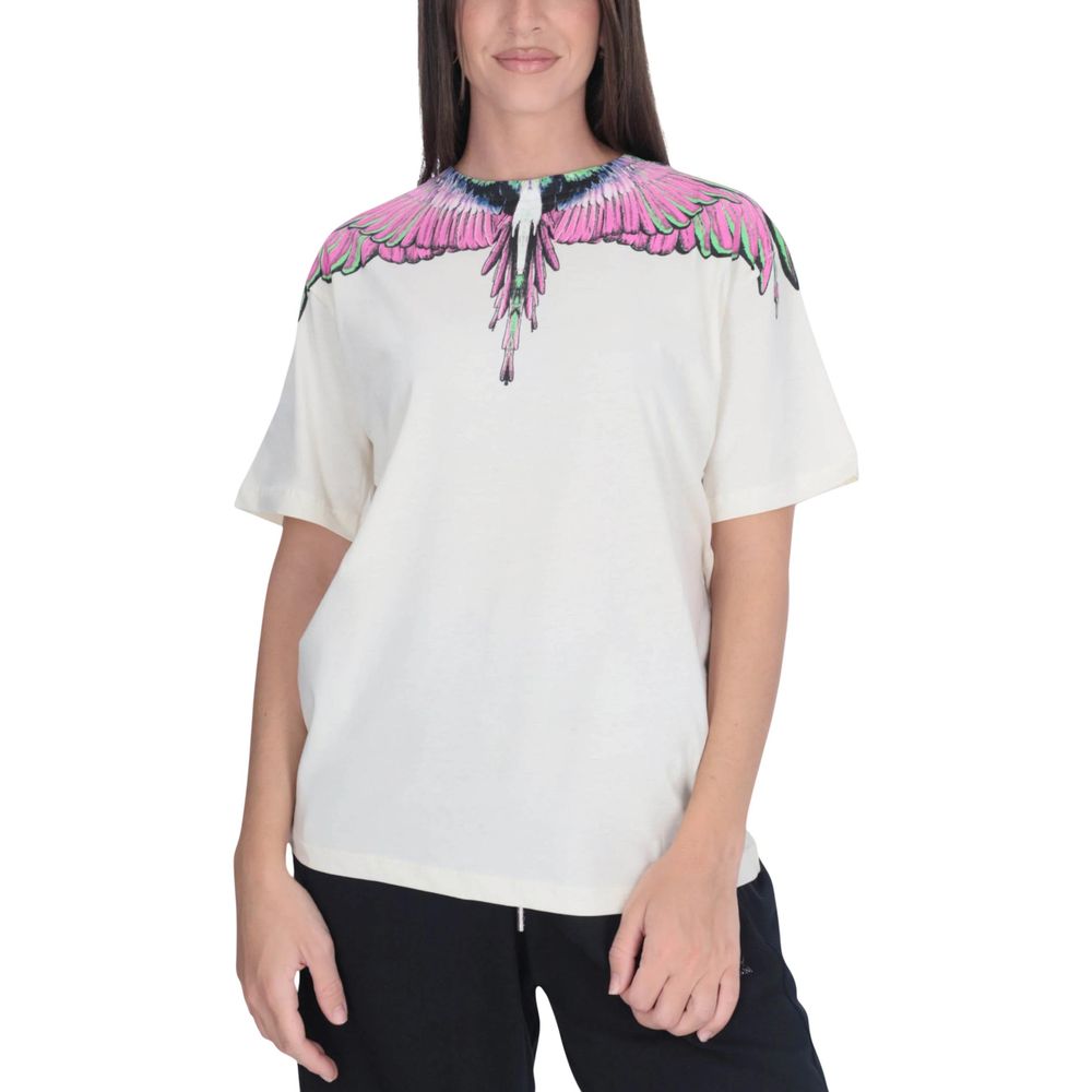 County of Milan White Cotton T-Shirt