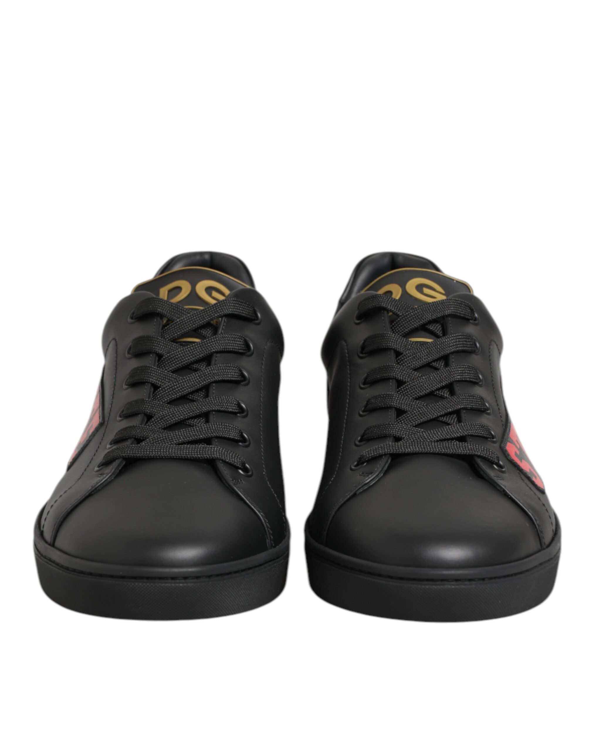 Dolce & Gabbana Black Street Life Low Top Men Sneakers Shoes - Image 3