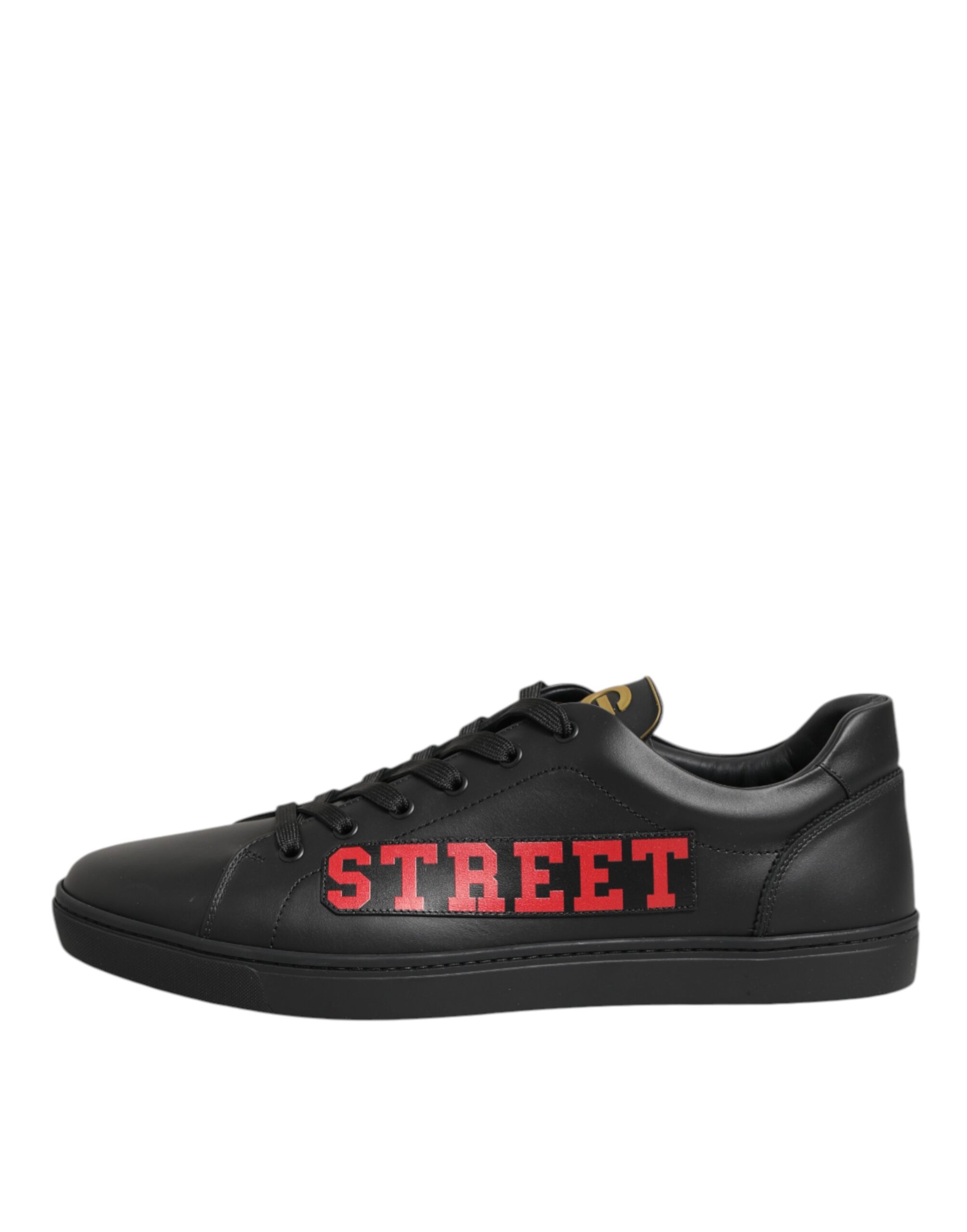 Dolce & Gabbana Black Street Life Low Top Men Sneakers Shoes - Image 6