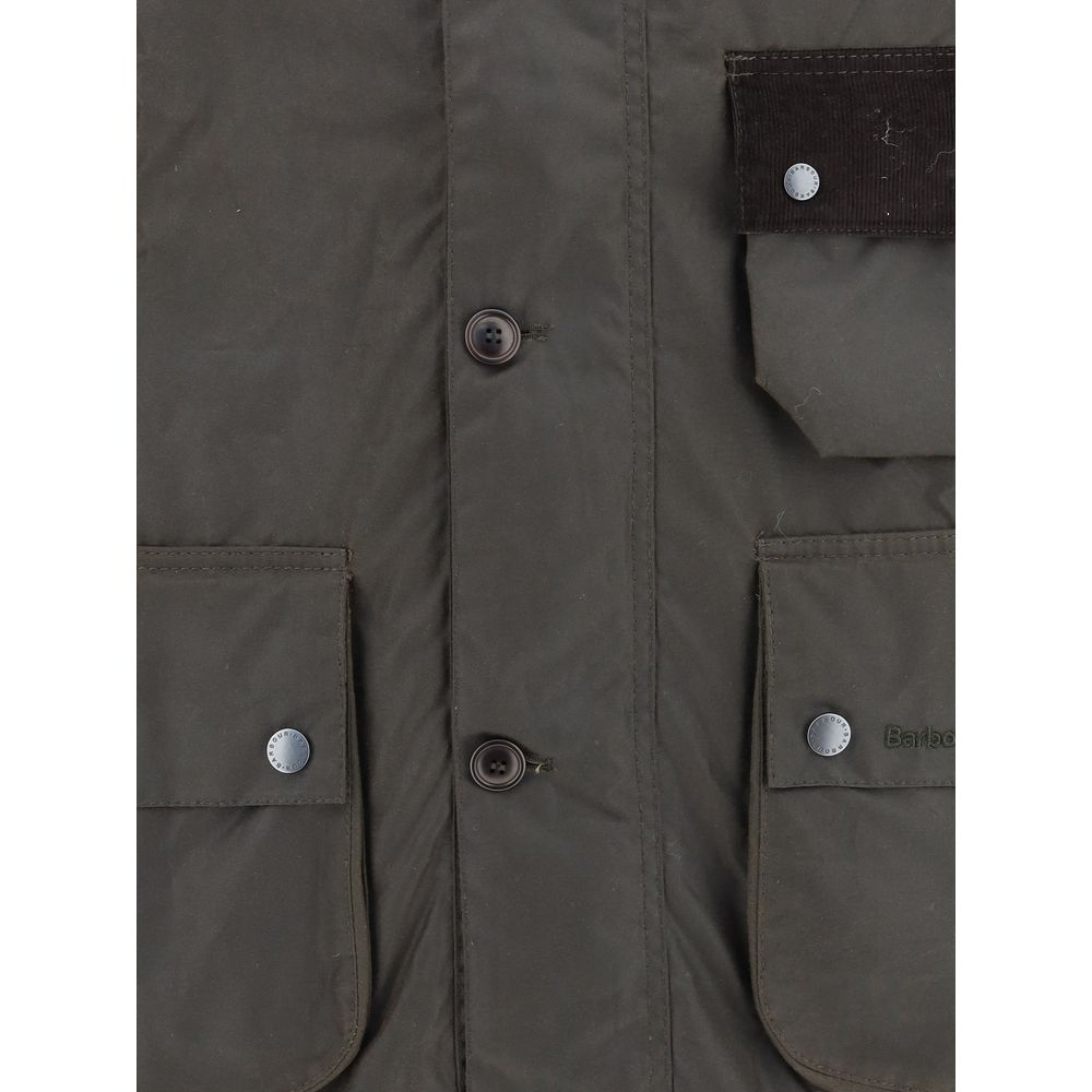 Barbour Solway Trench Waxed Coat - Image 3