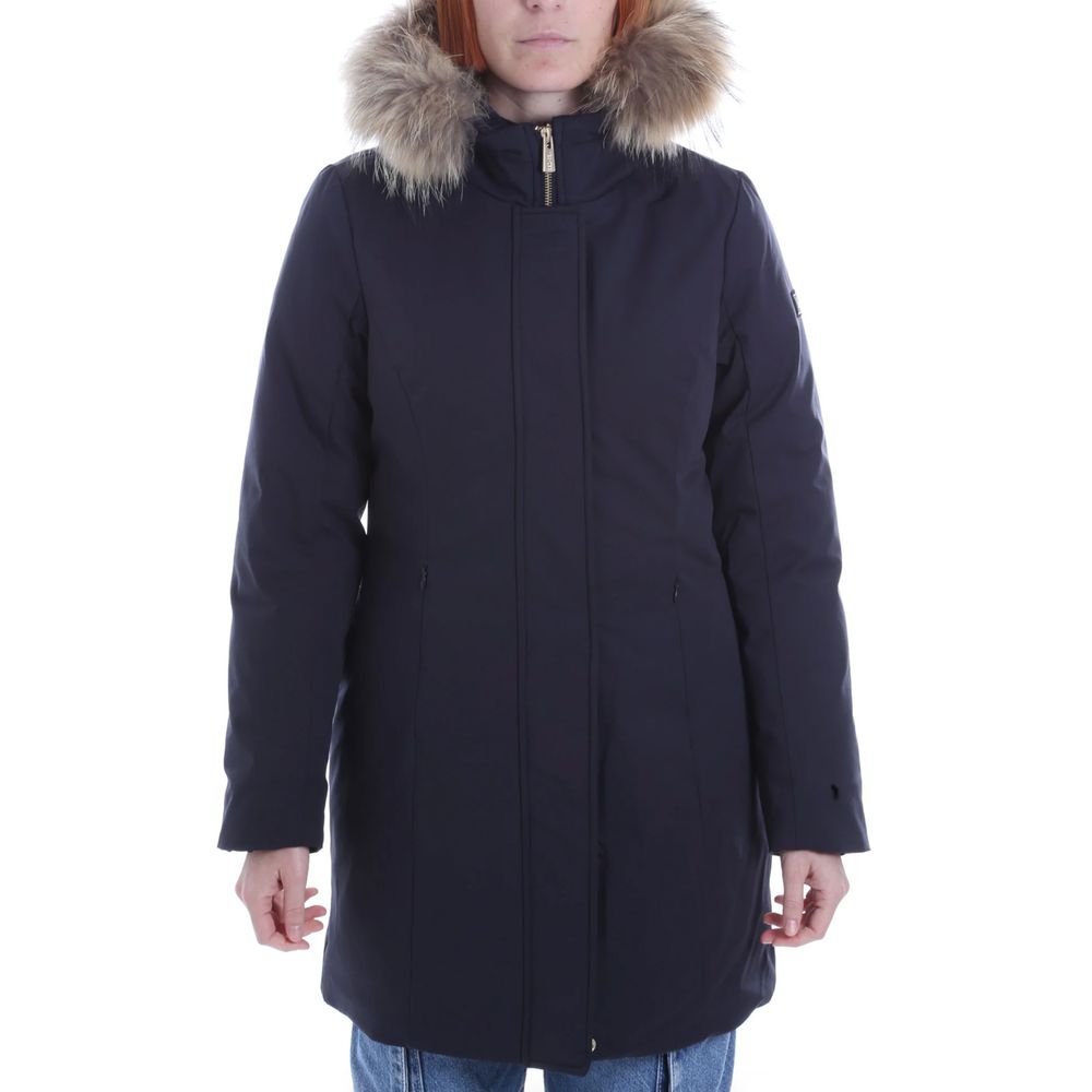 Yes Zee Blue Nylon Jackets & Coat - Image 2