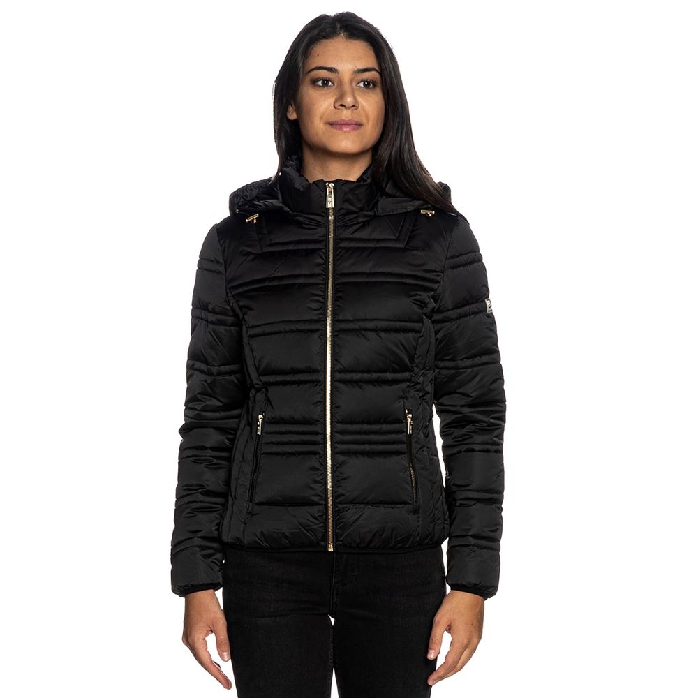 Yes Zee Black Polyester Jackets & Coat - Image 4