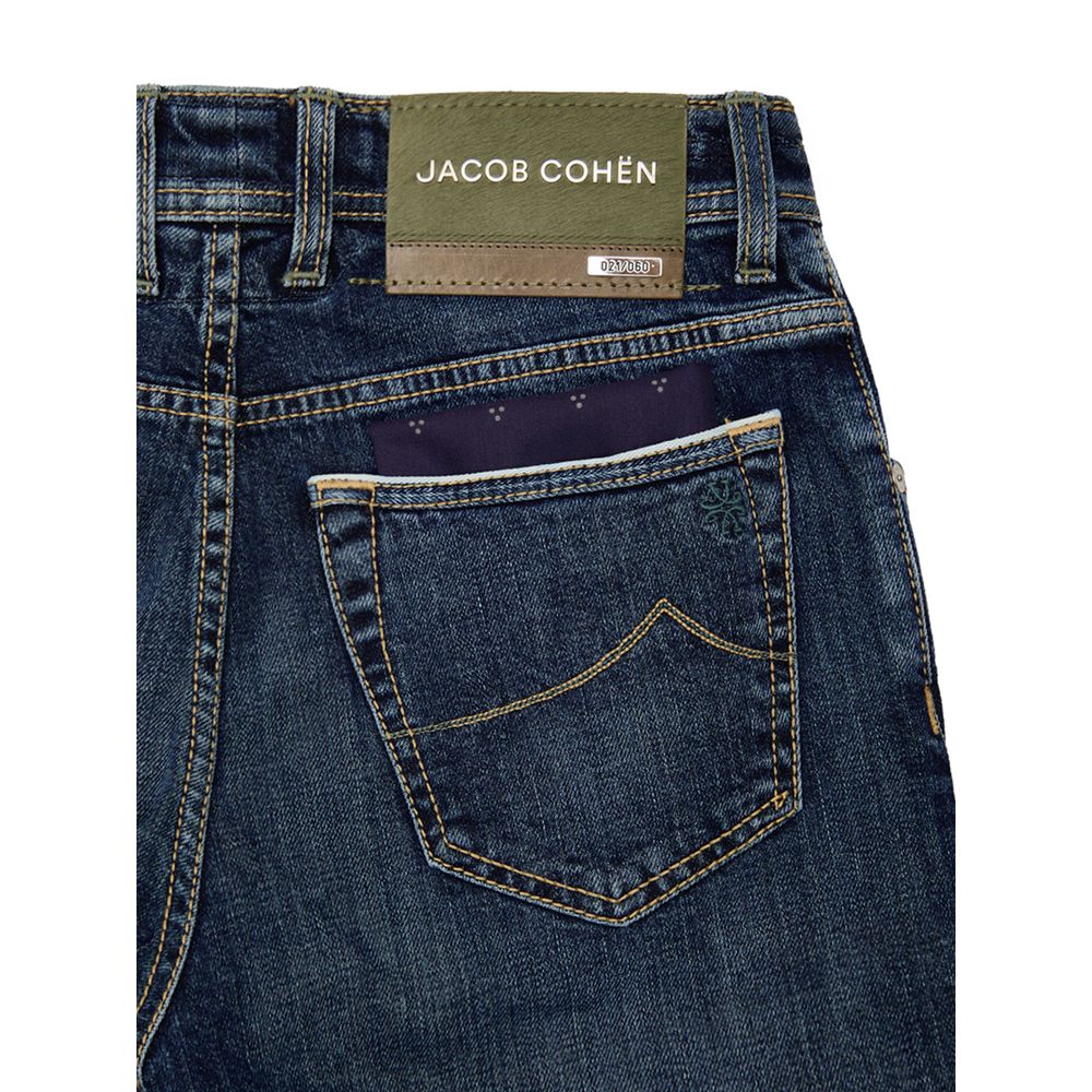 Jacob Cohen Blue Cotton Skinny Jean - Image 3