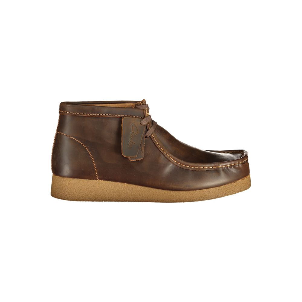 Clarks Brown Polyester Sneaker
