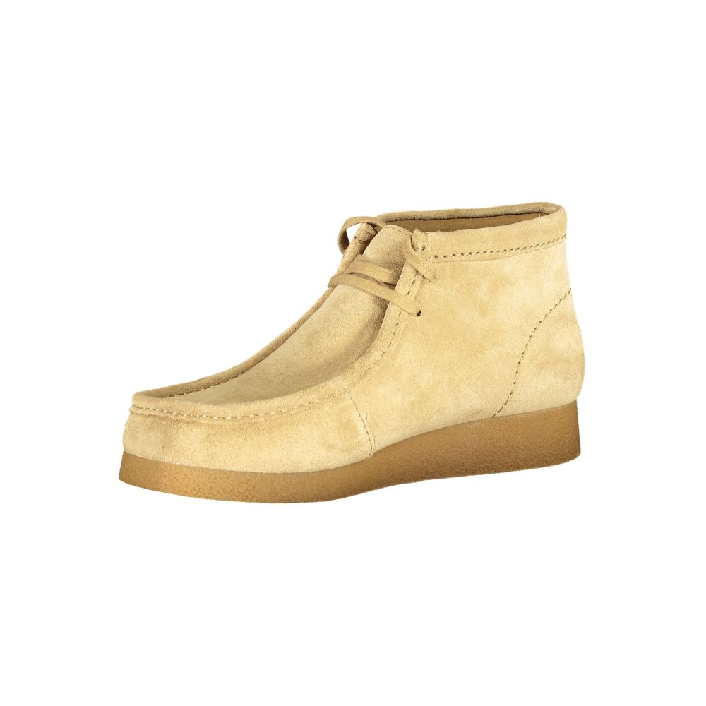 Clarks Beige Polyester Sneaker - Image 3