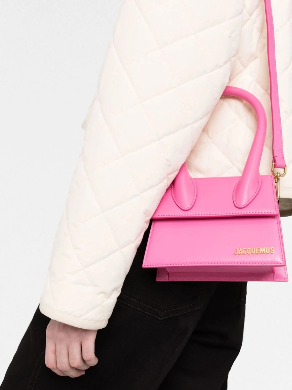 Jacquemus Pink Le Chiquito Moyen Bag - Image 2